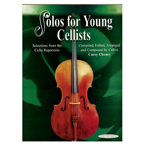 Solos for Young Cellists, Volume 3 (sheet music) - Carey Cheney
