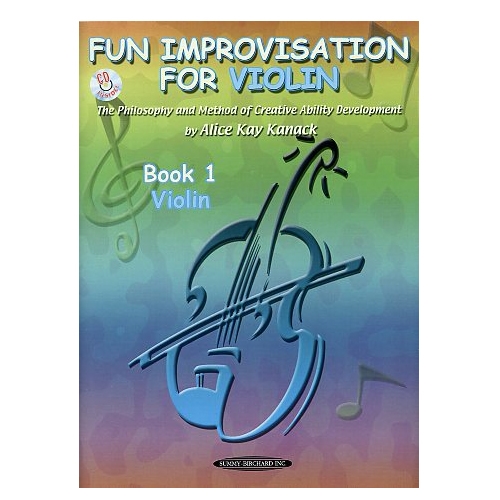 Fun Improvisation for Violin, Book 1 and CD - Alice Kay Kanack