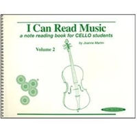 I Can Read Music, Cello Volume 2 - Joanne Martin