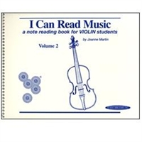 I Can Read Music, Violin Volume 2 - Joanne Martin