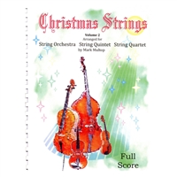 Christmas Strings Volume 2, Full Score w/CD - Mark Multop