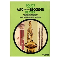 Solos for the Alto Recorder Player with Piano Accompaniment - Camden & Devereux