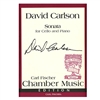 Sonata for Cello and Piano - David Carlson