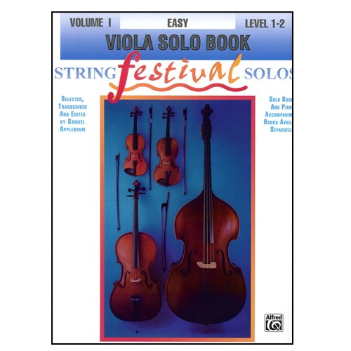 String Festival Solos for Viola Volume 1 (Christmas)