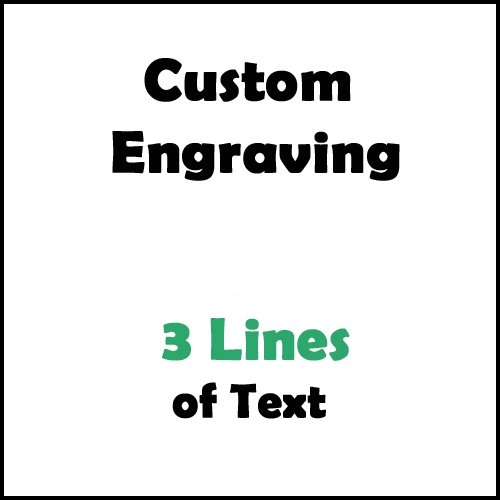 Engraving (Custom) 3 Lines - per character