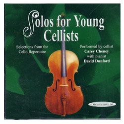Solos for Young Cellists, Volume 1 CD - Carey Cheney