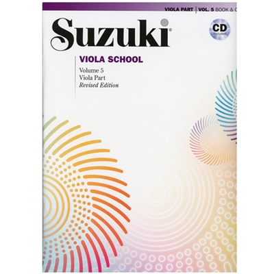Revised - Suzuki Viola School Volume 5: Book and CD