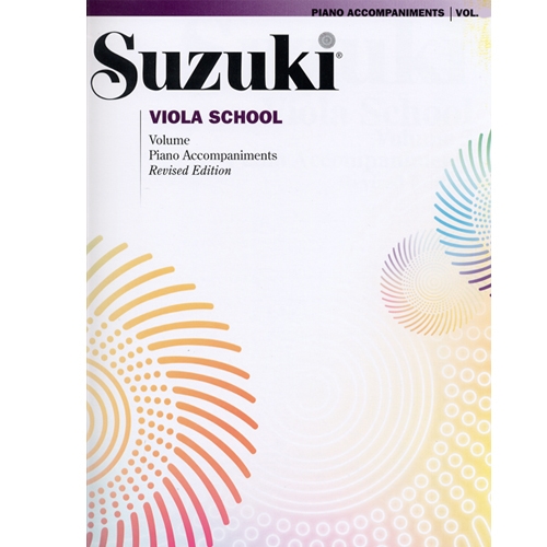 Revised- Suzuki Viola School: Volume: Piano Accompaniment