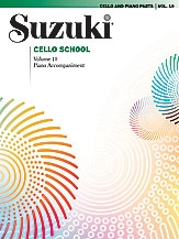 Suzuki Cello School: Volume 10: Cello Part and Piano Accompaniment