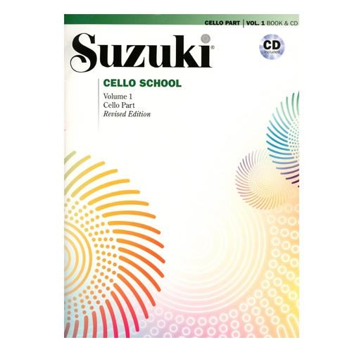 Revised- Suzuki Cello School: Volume 1: Cello Part and CD