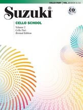 Revised- Suzuki Cello School: Volume 2: Cello Part and CD