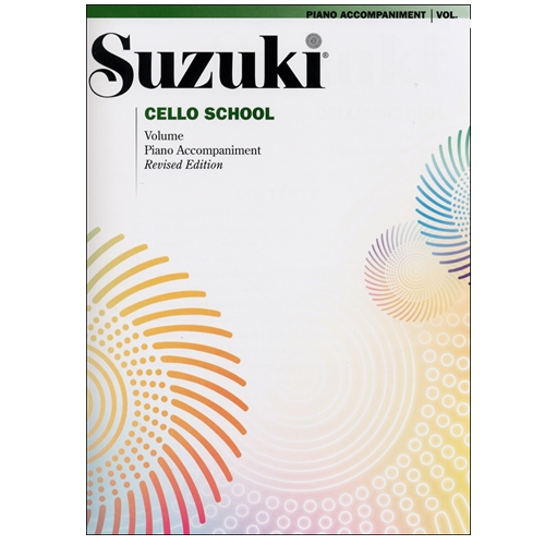 Revised- Suzuki Cello School: Volume: Piano Accompaniment