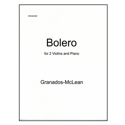 Bolero - Granados / Michael McLean