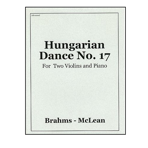 Hungarian Dance No.17 - Brahms / Michael McLean