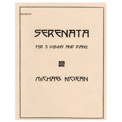 Serenata For 3 Violins and Piano - Michael Mclean
