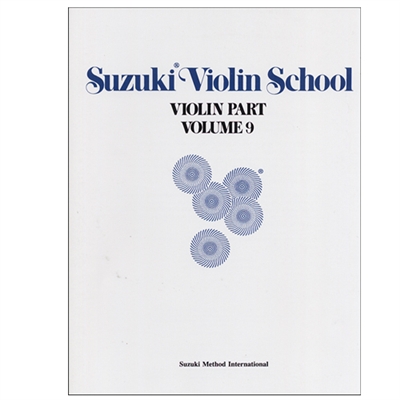Suzuki Violin School Book Nine Violin Part
