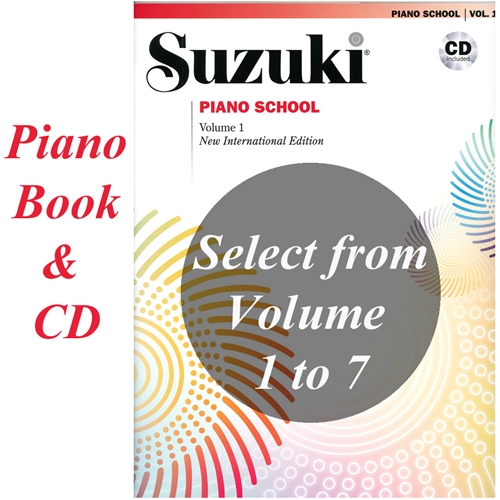 Suzuki Piano School: Volume: COMBO New International Edition with CD