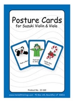 Posture Cards for Suzuki Violin & Viola