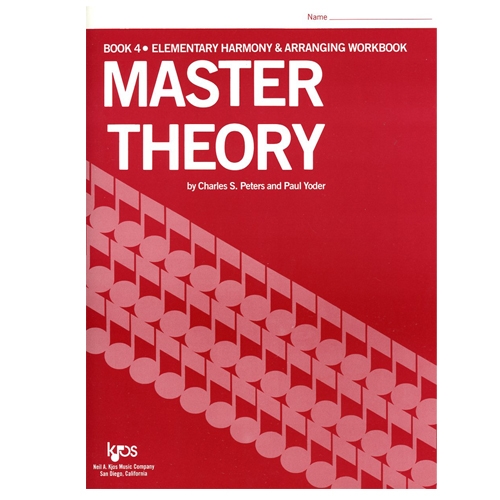 Master Theory Book 4 (Elementary Harmony & Arranging)