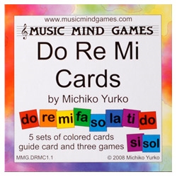 Music Mind Games Do Re Mi Cards