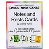 Notes and Rests Cards- Music Mind Games