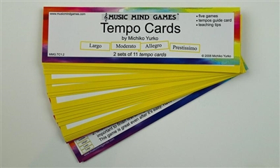 Tempo Cards- Music Mind Games
