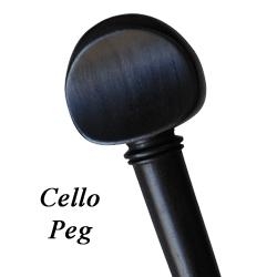 Ebony Cello Peg