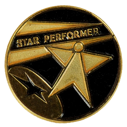 Star Performer Award Pin