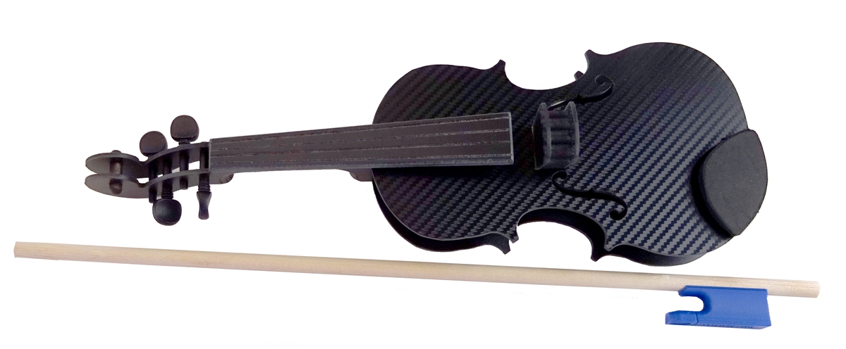 Violin w/Electric Pickup Tuner & Mute Violin Primer Book 1/16 Size Learn 2 Play Acoustic Violin Finger Markers 