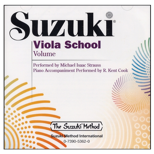 Suzuki Viola School: Volume: CD-Revised
