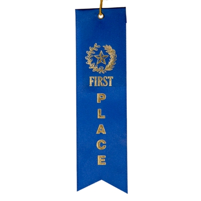 1st Place Ribbon- Blue