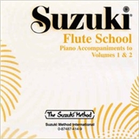 Suzuki Flute School: Piano Accompaniments CD