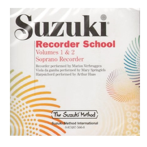 Suzuki Recorder School Soprano CD