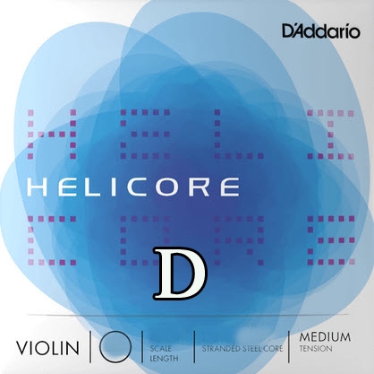 D'Addario Helicore Violin D String