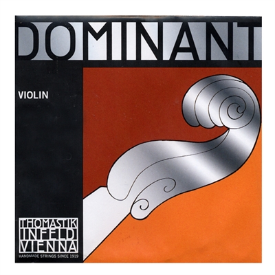 Thomastik Dominant Violin String Set (With Solid Steel E)