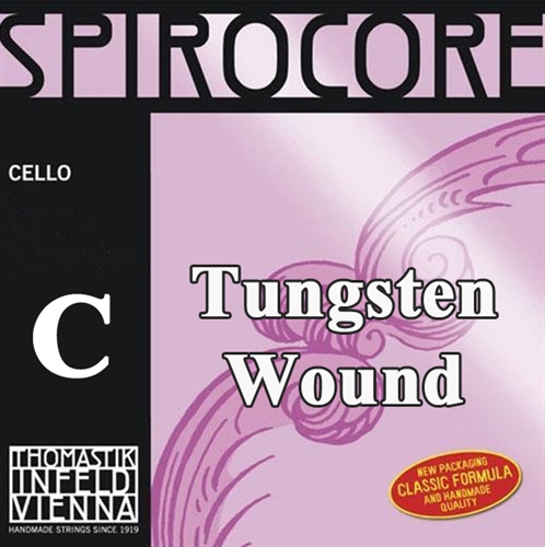 Thomastik Spirocore Cello C String- Tungsten Wound