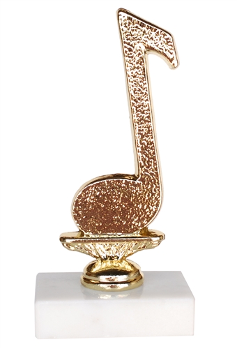 Deluxe Eighth Note Trophy
