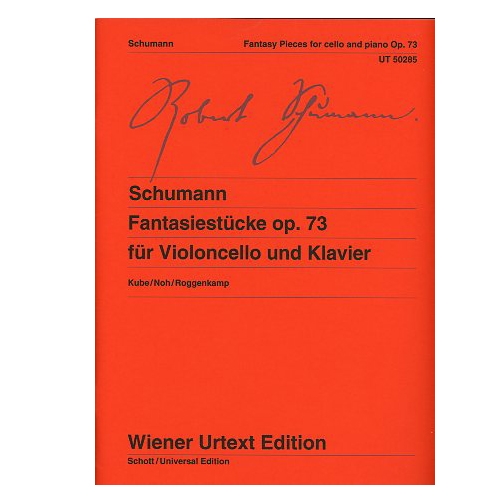 Schumann, Fantasy Pieces for cello and piano