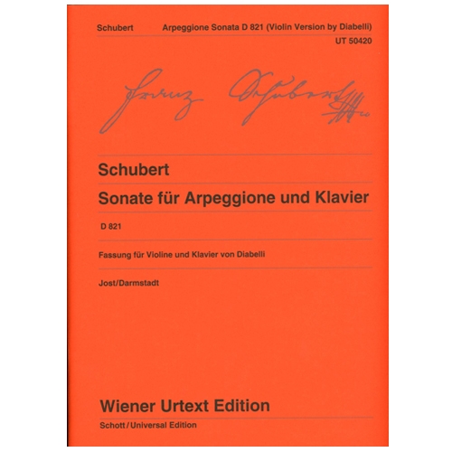 Schubert Sonata for Violin and Piano