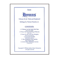 Hymns Volume II for Viola and Keyboard