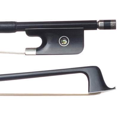 Fancy Black Carbon Fiber Viola Bow- JonPaul bows (XA16)