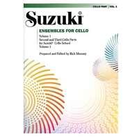 Suzuki Ensembles for Cello, Volume 1 - Rick Mooney