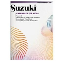 Suzuki Ensembles for Viola Volume 2