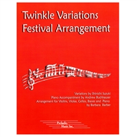 Twinkle Variations Festival Arrangement - Suzuki / Buchhauser / Barber