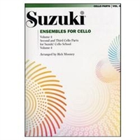 Suzuki Ensembles for Cello, Volume 4 - Rick Mooney