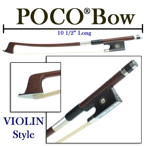 SHAR Fusion Carbon Fiber Violin Bow 1/2 Size 