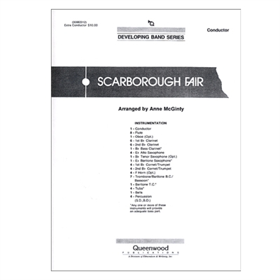 Scarborough Fair Extra Conductor Score
