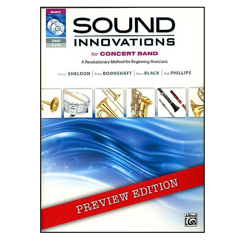 Sound Innovations for Concert Band: B-flat Clarinet Book 1 with CD & DVD