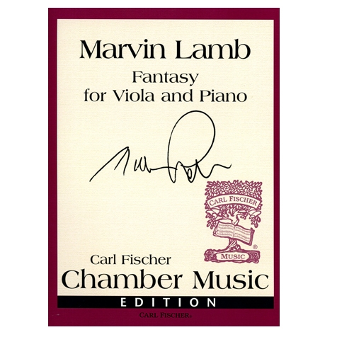 Fantasy for Viola and Piano- Marvin Lamb